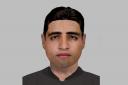 Police released this E-Fit of a man after a robbery in Bradford