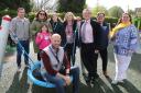 Smiles - the grand reopening of the newly revamped Gurdon Road Play Area