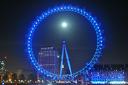 Londoners will get to see a blue moon tonight, except it won't really be blue. Photo by Loco Steve