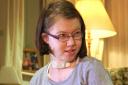 Holly, who lives in Beedon in Berkshire, was born with the genetic disorder and suffers from learning difficulties, severe leg cramps, heart problems, a weakened immune system and has to have a Tracheostomy tube to help her breath
