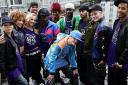 The stars of StreetDance 3D wowed fans with their dance moves at The HMV Forum on Monday
