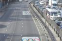 Fast route: what the A406 could look like if a lane is designated for sole use by Olympic and Paralympic athletes, VIPs and officials