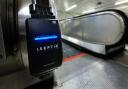 Look out for these ultraviolet light cleaners at King's Cross station (Photo: TfL).