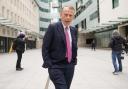 Andrew Marr outside BBC's Broadcasting House in London (PA)