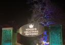 Entrance to Windsor Iluminated