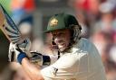 Holding firm: Michael Hussey