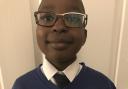 Sochima Nweze, a year 6 Salford's Primary School, Redhill pupil who attended the trip