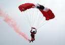 The Red Devils Parachute Display Team will jump into Normandy (Kirsty O’Connor/PA)