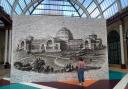 The 35sq m mosaic celebrates 150 years of Alexandra Palace