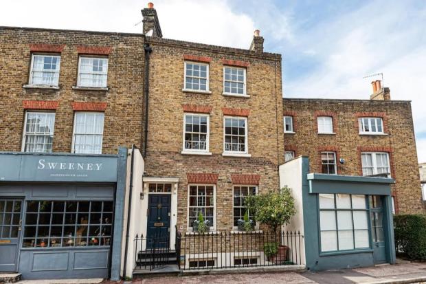 Inside a beautiful Greenwich terraced house for sale - with an epic glass kitchen