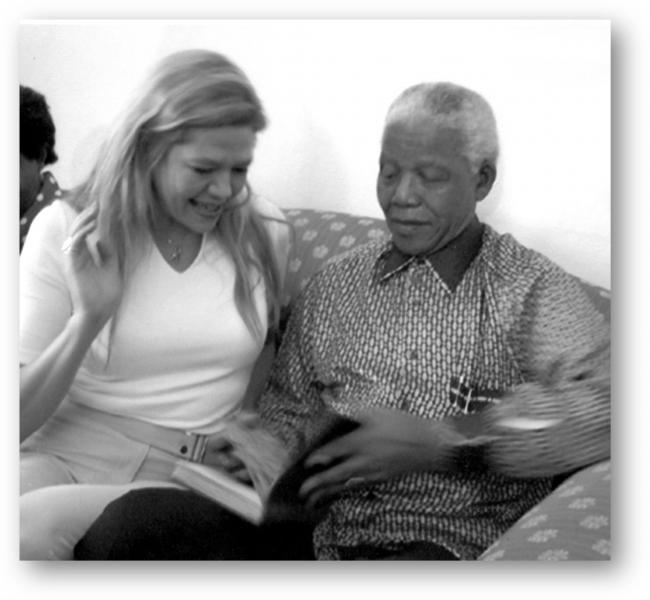 Nelson Mandela meets goddaughter Tanya von Ahlefeldt