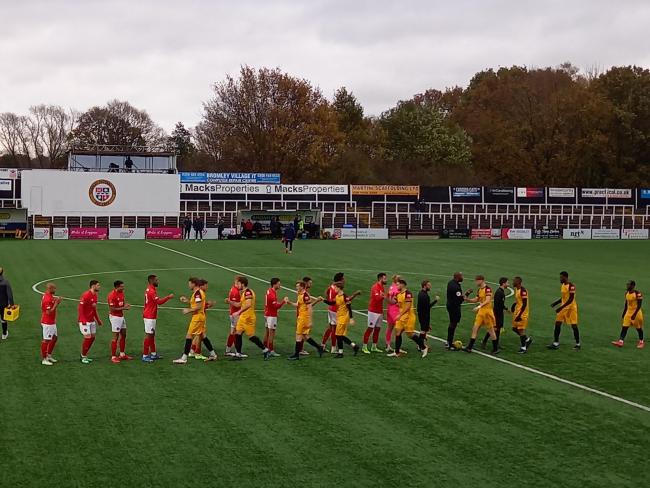 Cray Wanderers and Ebbsfleet United served up a November classic at Hayes Lane as the Wands created a piece of history to advance in the FA Trophy.