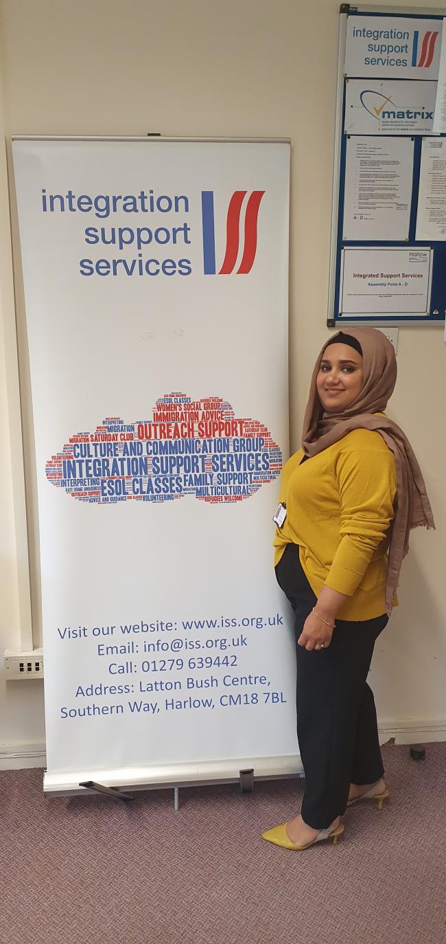 Farjana Rahman is a member of the team at Integration Support Services, which has received a significant funding boost from Essex Community Foundation