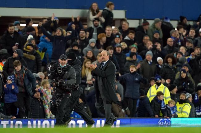 Rafael Benitez's Everton came from behind to beat Arsenal