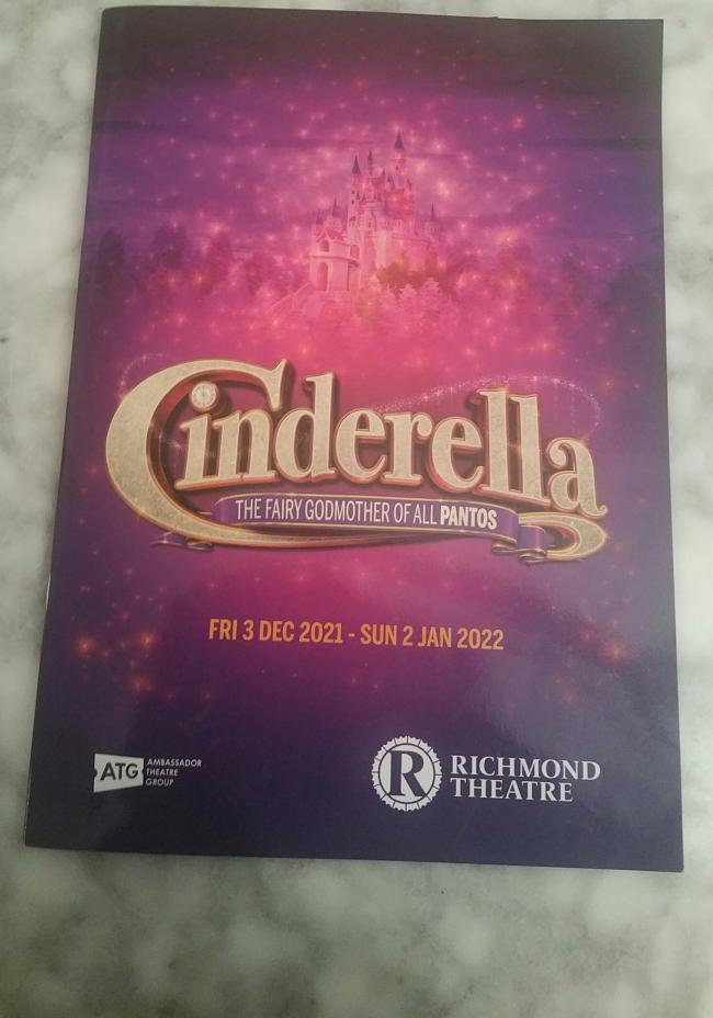 Cinderella at Richmond Theatre- Harvey Walsh-Whitfield, Tiffin School