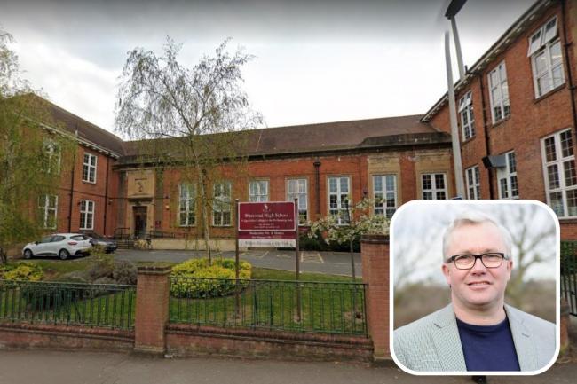 Paul Donovan (inset) has paid tribute to Allan Tuffin and Brian Arkell, who was deputy head teacher at Wanstead High School. Main picture: Google Street View