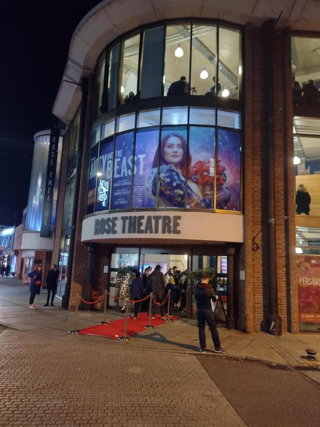 The Rose Theatre in Kingston on press night for 