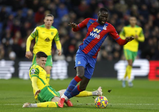 This Is Local London: Crystal Palace midfielder Cheikhou Kouyate is away at AFCON with Senegal