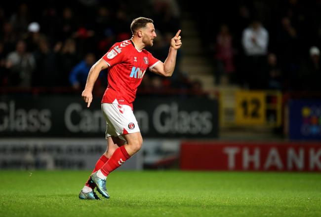 Charlton striker Conor Washington could be fit to face Crewe