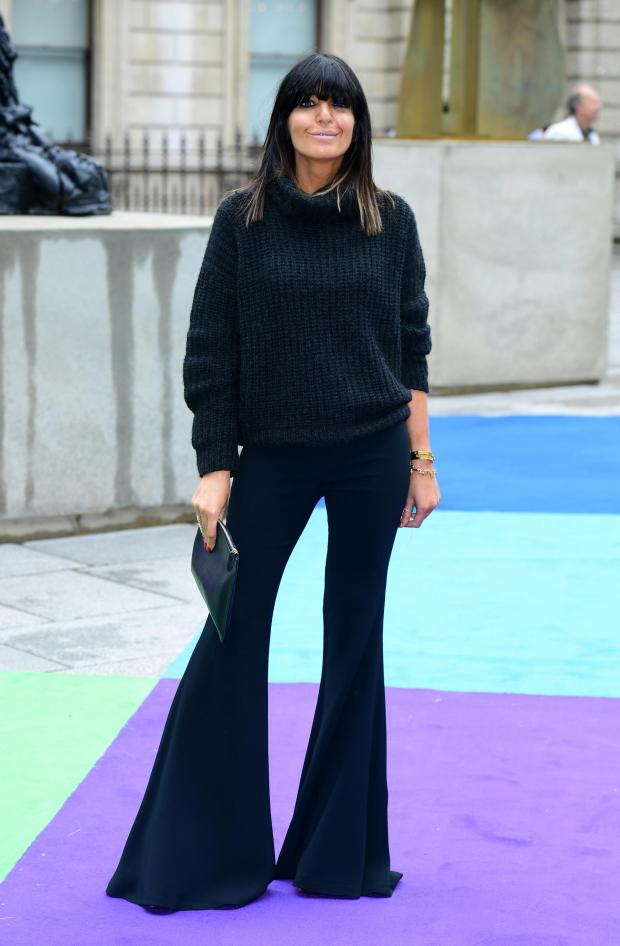 This Is Local London: TV presenter Claudia Winkleman who will be celebrating her 50th birthday this weekend attending the Royal Academy of Arts Summer Exhibition Preview Party held at Burlington House, London in 2013. Credit: PA