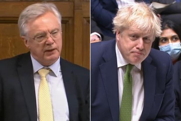 Boris looks glum as Davis delivers damaging blow