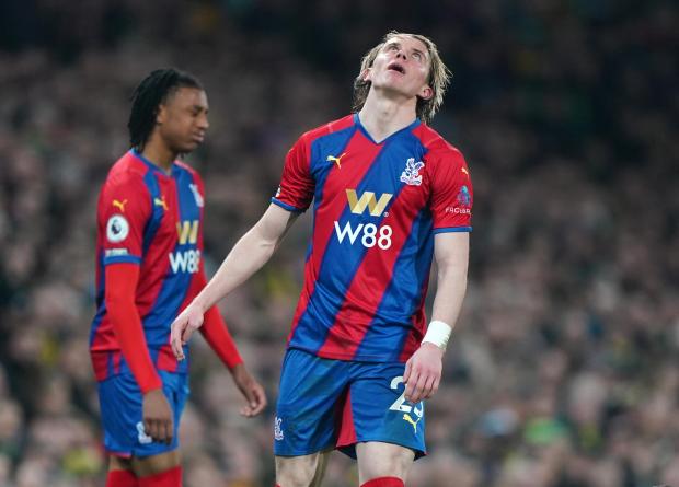 This Is Local London: Conor Gallagher will miss the semi final for Crystal Palace
