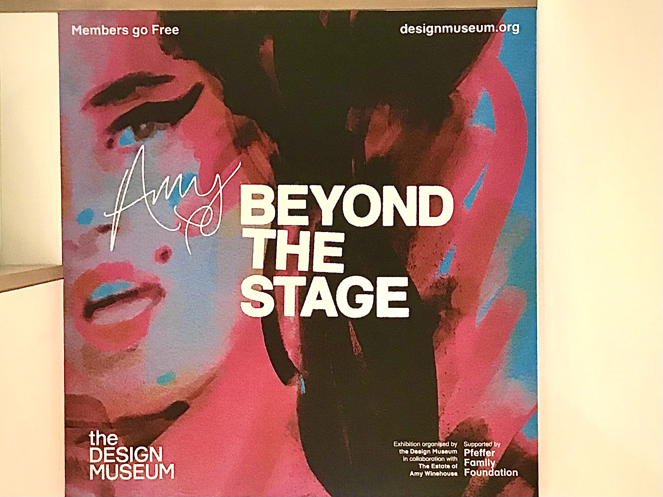 Amy Winehouse at the Design Museum: a Fresh Perspective – Rosa Snow, KGS