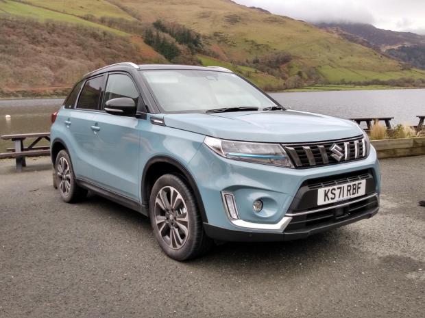 This Is Local London: The full hybrid Suzuki Vitara on test in Cheshire and Wales during the launch event 