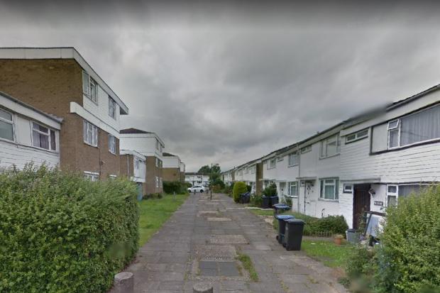 Several leaseholders have been handed large bills by Harlow Council for major repairs to housing in Five Acres in Harlow. Photo: Google