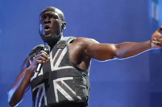 This Is Local London: Stormzy on stage at Glastonbury (Aaron Chown/PA)
