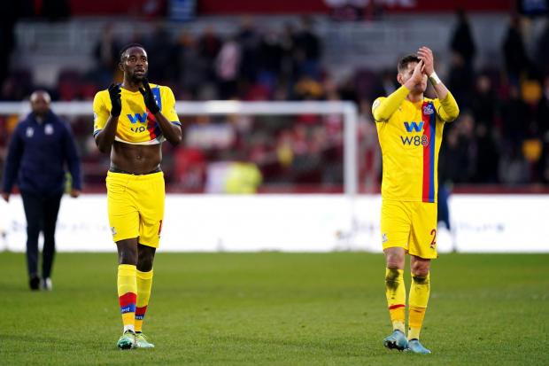 This Is Local London: Joel Ward, right, hope Crystal Palace can have a good remainder of the season