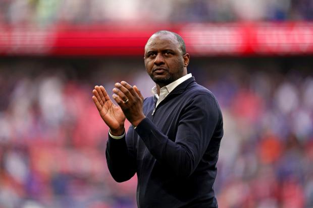 This Is Local London: Crystal Palace manager Patrick Vieira
