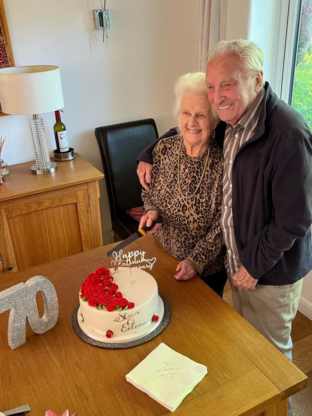 This Is Local London: Stan and Eileen are celebrating their platinum wedding anniversary