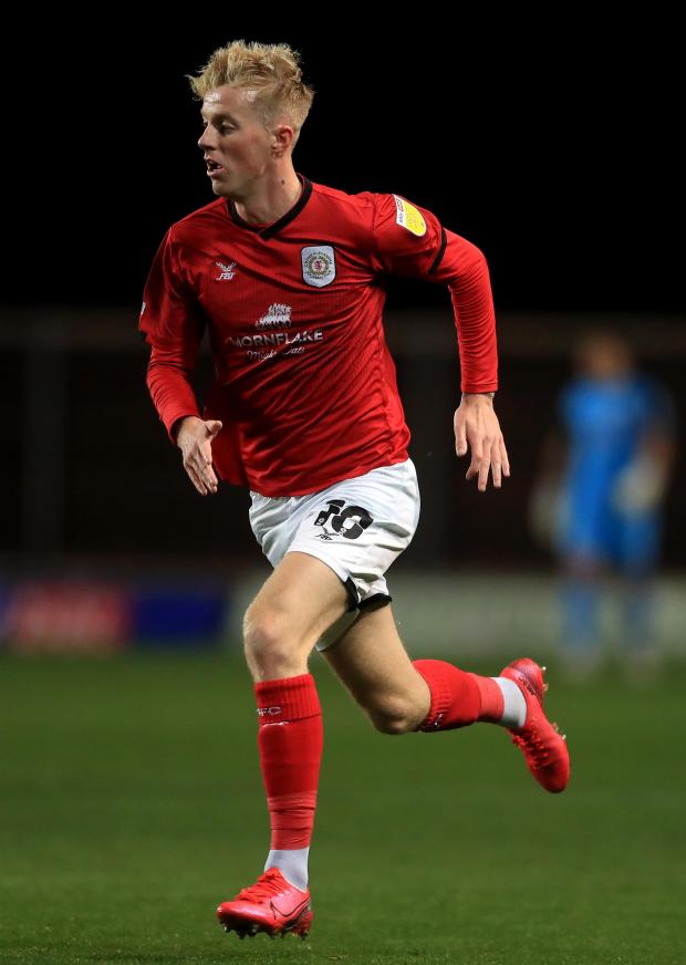 This Is Local London: Charlton signed Charlie Kirk from Crewe Alexandra for £500,000 last summer