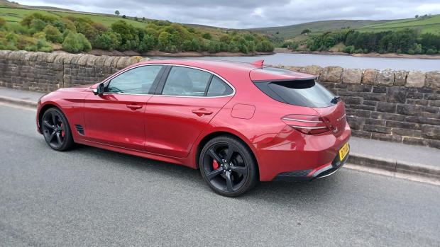 This Is Local London: The Genesis G70 Shooting Brake on test in West Yorkshire 