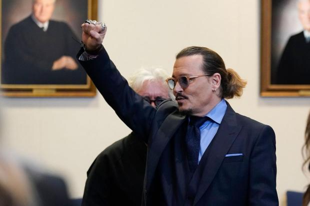 This is local London: Johnny Depp.  Credit: PA