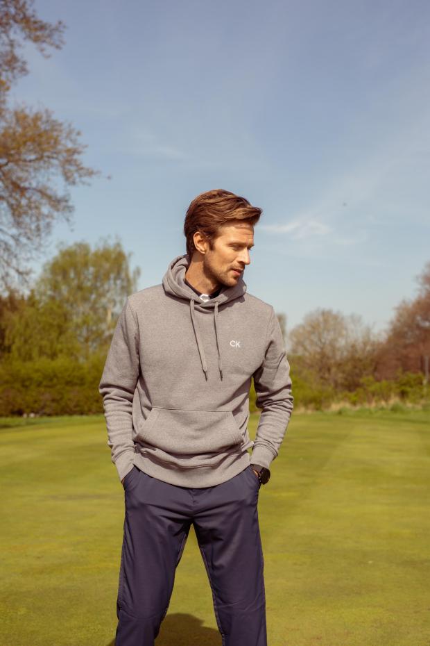 This Is Local London: Calvin Klein Columbia Tech Hoodie Midlayer. Credit: American Golf
