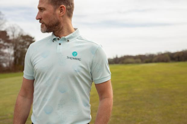 This Is Local London: Stromberg OCEANTEE Print Polo Shirt. Credit: American Golf
