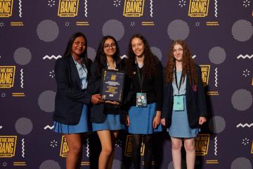 Queen Elizabeth’s Girls School win Big Bang STEM award