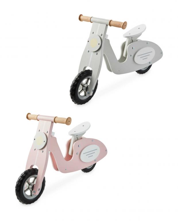 This Is Local London: Wooden Balance Bike Scooter (Aldi)