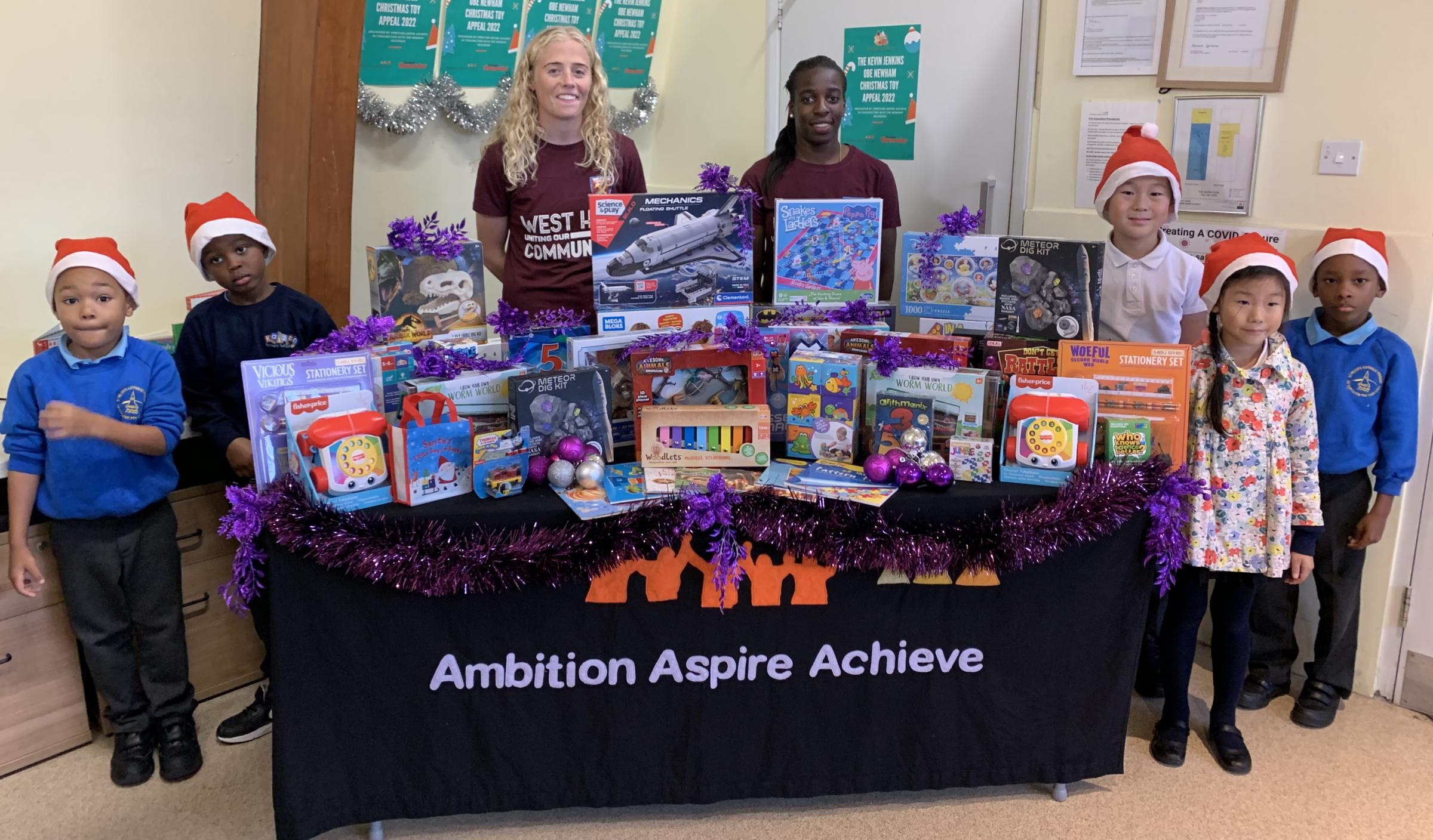 The families the Newham Christmas toy appeal 2022 is helping