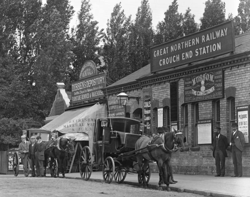 The ‘ghost’ of Crouch End’s railway station