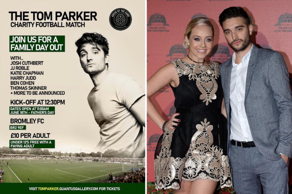 Celebrity football match at Bromley FC to honour Tom Parker