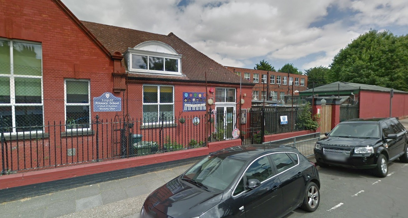Leopold Primary School, Hawksmead Road Site. The plan will see the number of pupils at Leopold Primary School cut from 120 to 60. Image Credit: Google Maps. Permission to use with all LDRS partners