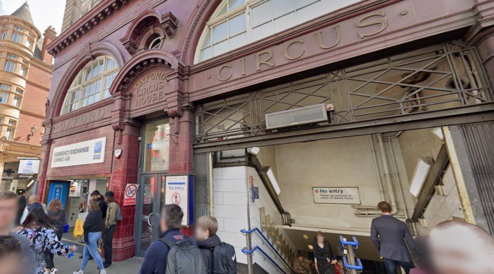 Oxford Circus tube station closed after fire alert