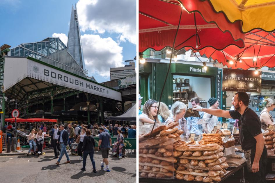Borough Market rated as the UK’s favourite food market