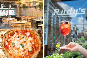 Rudy's Pizza Napoletana Queensway: Great food and Aperol