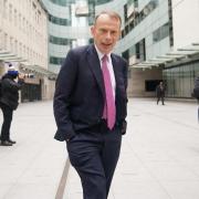 Andrew Marr outside BBC's Broadcasting House in London (PA)