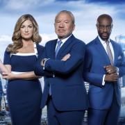 Baroness Brady, Lord Sugar and Tim Campbell (BBC Pictures)