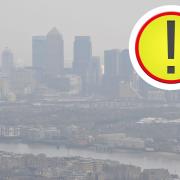 London to have high pollution this weekend. (PA)